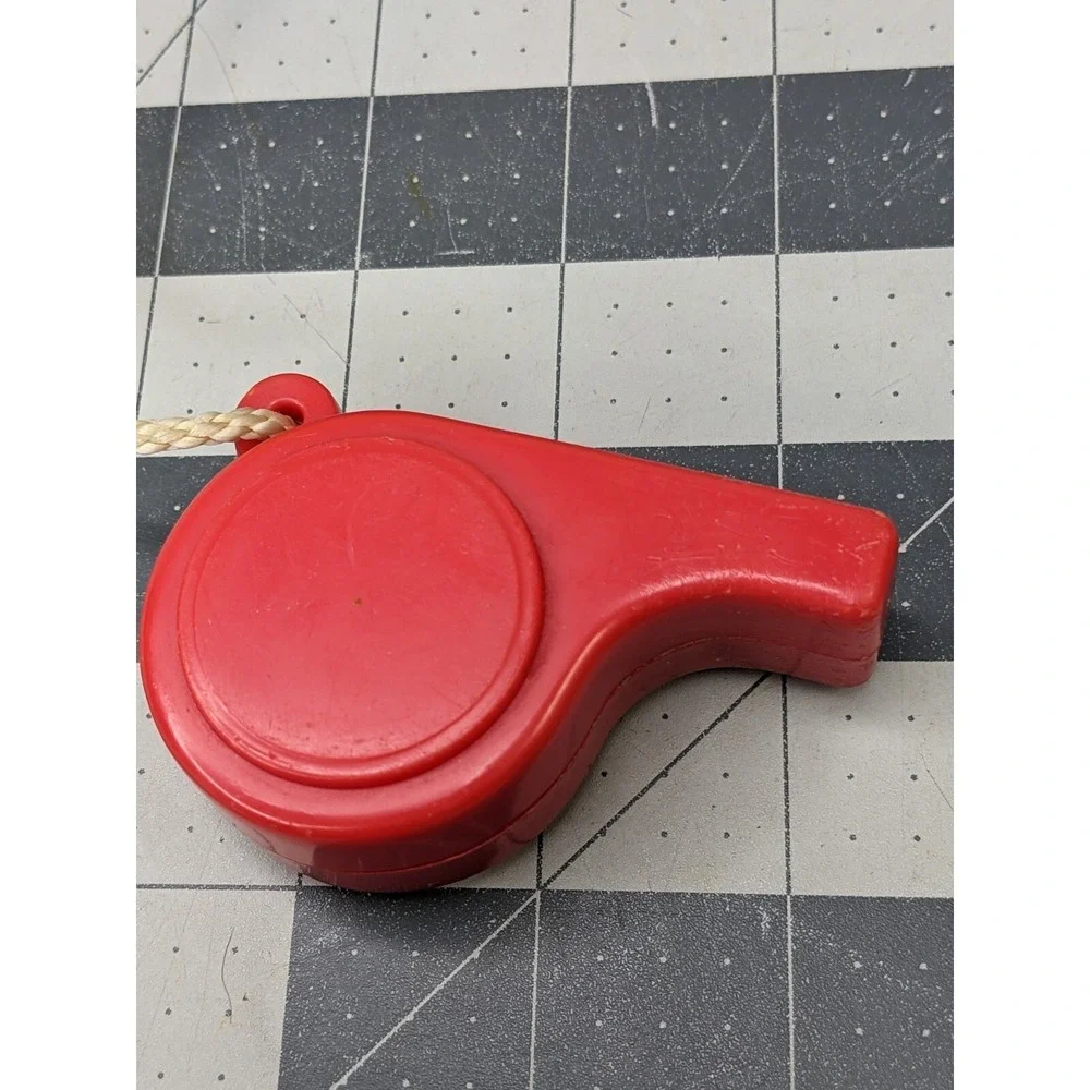 Blow‎ Mold Train Pull Toy Cars Caboose Whistle 5 Inch Tall